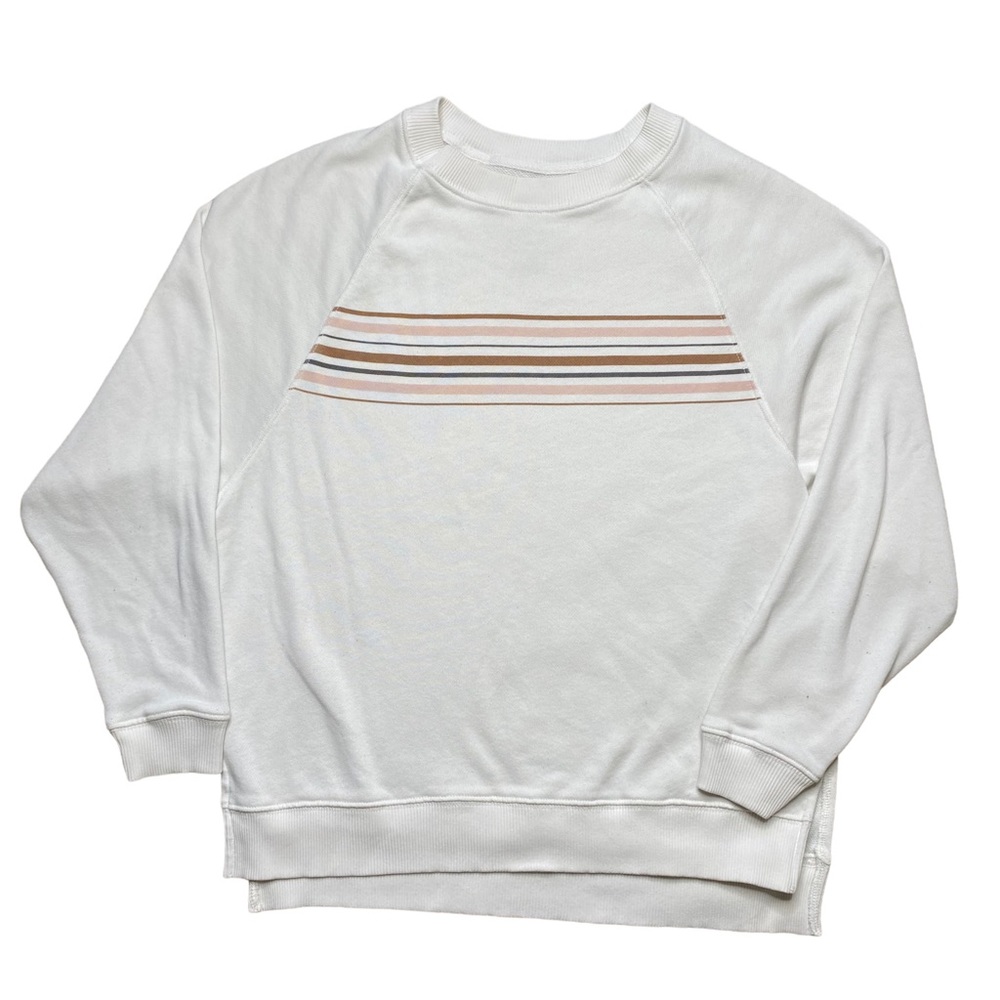 American Eagle Crewneck Pullover Boho Striped XS